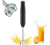 AXFEE Mixeur Plongeant, Mixeur à Main Électrique 400W, mixeur acier inoxydable, Pied Mélangeur Amovible, Batteur Electrique Cuisine, pour Bebe, Soupe, Sauce et Purée