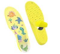 AXFEE Semelle Air-tag, Semelles de Protection Air tag pour Enfants et Personnes âgées, Semelle pour Air-tag Enfant, Semelles intérieures de dessin animé pour suivi Air-Tag, Jaune(195-210mm）