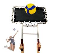 AXGCAA Équipement d'entraînement au Blocage de Volley-Ball, Exercices de Smash Professionnels avec déflecteur réaliste, Simulation de Blocage, Acier Inoxydable, pour Exercices de Couverture de Frappe