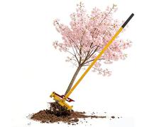 AXGCAA Outil d'extraction de Racines d'arbre, extracteur de souches Robuste avec Base Extensible et Pince réglable, Conception à Levier pour Un Retrait Facile des Racines