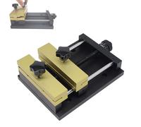 AXGCAA Support de Machine de marquage, Support de découpe de tôle 120 x 120 mm, Fixation de Table de Serrage sans Installation, Support Fixe avec Rouleau, Fixation de Papier d'aluminium