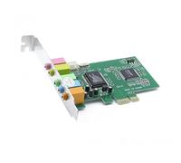 AxGear PCI Express PCI-E 5.1 Ch 6 canaux PCIE Audio Audio Digital Carte son Adaptateur Nouveau