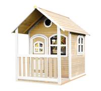 Maisonnette Alex en bois brun/blanc Axi