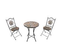 AXI Amélie Table et chaises bistrot, 2 Chaises 1 Table, Ensemble Bistro Extérieur - Casa Del Sol | Salon De Jardin Bistrot, Table Bistrot Mosaique Pour Jardin/Balcon/Terrasse