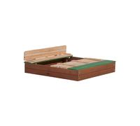 AXI Bac à sable avec bancs Ella XL Marron/vert