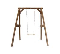 AXI Portique en bois FSC – Balançoire enfant simple Marron pour extérieur/jardin
