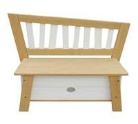 AXI Banc de rangement de jouets Corky Marron Blanc Beige G