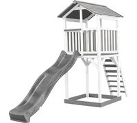 Tour de jeu avec toboggan gris TU