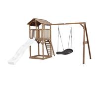 Axi Beach Tower With Roxy Nestswing Brown - Toboggan Blanc