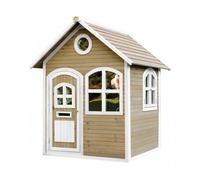 AXI Cabane de jeu JULIA en bois FSC pour jardin brun et blanc avec fenêtres