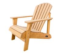 AXI Carmen Chaise Adirondack, Transat Bois, Beige Or - 90 x 78 x 93 cm, 14 kg | pour Le Jardin, 1 Personne/Fauteuil Exterieur | A Dossier Haut