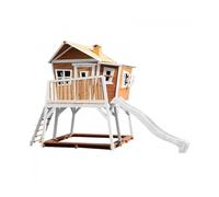 AXI Crooked Max Maisonnette, marron/blanc - Toboggan Blanc