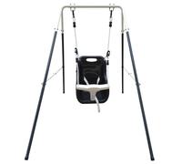 Axi Metal Baby Balancoire Avec Siege Anthracite Cream