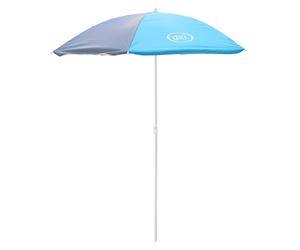 Axi Parasol Gri Bleu Diametre 125 Cm