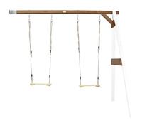 Portique Double Mural Wall Mount en Bois - Deux balançoires
