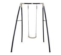 Portique métal noir 1 balançoire Axi