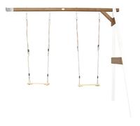 Portique Double Mural Wall Mount en Bois - Deux balançoires