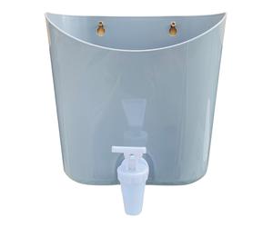 Axi Réservoir D'Eau Avec Robinet À Pression Pour Cuisine De Jeu Ou Cuisine De Boue - Gris | Pour L'Extérieur Et Les Cuisines De Boue - 0,7 Litre - 20 X 18 X 9 Cm | À Partir De 3 Ans