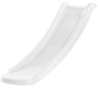 AXI Sky120 Toboggan Blanc - 118 cm | Élément complémentaire pour aire de jeux / maison de jeu enfant | Toboggan pour hauteur de estrade 60 cm