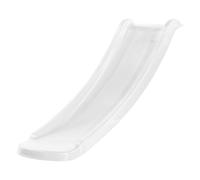 AXI Sky120 Toboggan Blanc - 118 cm | Élément complémentaire pour aire de jeux / maison de jeu enfant | Toboggan pour hauteur de estrade 60 cm