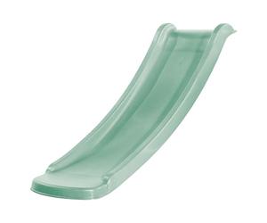AXI Sky120 Toboggan Vert Pastel - 118 cm | Élément complémentaire pour Aire de Jeux/Maison de Jeu Enfant | Toboggan pour Hauteur de Estrade 60 cm