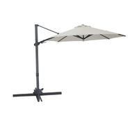 Parasol déporté -300 cm Anthracite/Beige - Solis