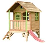 Grande cabane enfant sur pilotis marron TU