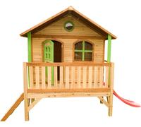 Grande cabane enfant sur pilotis marron TU