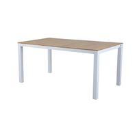 Axi Suvi Table De Jardin Aspect Teck | Table À Manger Résistante Aux Intempéries Pour Lla Terrasse / L'Extérieur - Structure En Aluminium Avec Plateau En Polywood | Pour 6 Personnes | 160 X 90 X 74 Cm