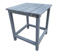 AXI Tess Table d'appoint en Bois - Grise Foncé | Petite table pour Jardin, Balcon, Terrasse | Table Basse / Table d'extérieur - 40,5