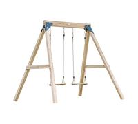 AXI Yuna Balançoire Double en Bois Marron FSC - Portique Autoportante avec 2 Sièges - Garantie 10 Ans