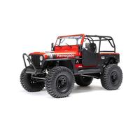 Axial 1/10 SCX10 III Jeep CJ-7 4X4 RTR Brushed Rock Crawler Red AXI03008T1 Car