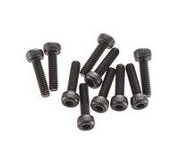 Axial-AX31066 AX31066 Cap Head M2 x 8 mm Black (10), AXIC3066, Multicolore