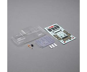 Axial AXI200005 Kit de carrosserie Transparent SCX24 Jeep JT Gladiator Gris/argenté