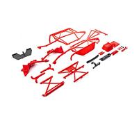 Axial AXI231044 Kit de Cage complète Rouge Capra 4WS UTB, Multicolore