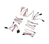 Axial AXI250016 SCX6 Kit d'éclairage LED Trail Honcho Multicolore