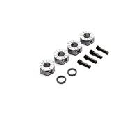 Axial AXI252011 SCX6 Lot de 4 Broches hexagonales 17 mm Multicolore