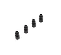 Axial AXI254007 SCX6 Lot de 4 Billes pivotantes à Montage Rapide, Acier (4), Multicolore