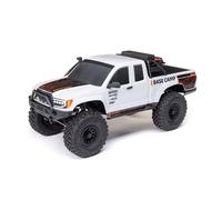 Axial Camion RC 1/10 SCX10 III Base Camp 4 x 4 Rock Crawler Brossé RTR (Batterie et Chargeur Non Inclus), Blanc, AXI-1375T1