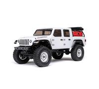 Axial SCX24 Jeep Gladiator 4 Wheel Drive Rock Crawler RTR White AXI00005V2T4 Car