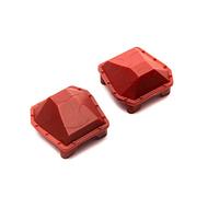 Axial SCX6 : AR90 Diff Cover Axle Housing Red (2), AXI252002, Multicolore