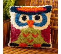 AxiangziK DIY Loquet Crochet Kit Complet Coussin,hibou