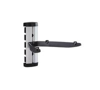 AXIL AC0538E Support Mural Universel pour Lecteur DVD TDT Vidéo Hifi Réglable en Hauteur Charge Max 10kg avec Gestion Câbles et Visserie Incluse.