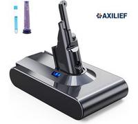 AXILIEF 6000mAh 21.6V Batterie de Remplacement pour Aspirateur Dyson V8 Motorhead