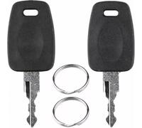 AXILYZE TSA Key TSA007 Lot de 2 clés de serrure universelles pour valises oubliées de combinaison de serrures de bagages, serrure à combinaison de mot de passe