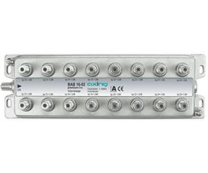 Axing BAB 16-02 Dérivateur 16 directions avec atténuation 13-25 dB (5-1000 MHz)