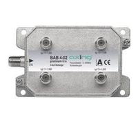 Axing BAB 4-02 Dérivateur TV câble 4 voies 5 - 40 Mhz, 40 - 470 MHz, 470 - 862 MHz, 862 - 1006 MHz