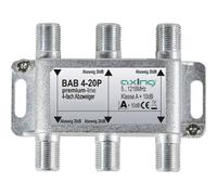 Axing BAB 4-20P Dérivateur TV câble 4 voies 5 - 1218 MHz