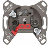 AXING Boîte individuelle/de piquage BSD 963-00N Multimédia 3 trous, compatible canal arrière 5-65MHz