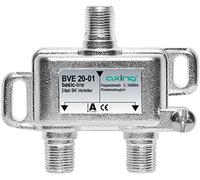 Axing BVE 20-01 splitter distributeur repartiteur 2 voies sorties pour FM CATV télévision par câble (5-1000 MHz)